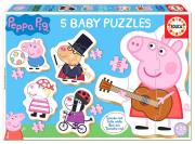 Opakowanie Puzzle 3-5 Świnka Peppa G3