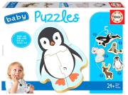 Opakowanie Puzzle 3-5 Zwierzęta polarne G3