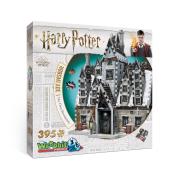 Opakowanie Puzzle 395 Wrebbit 3D Pub pod trzeva miotłami w Hogsmeade