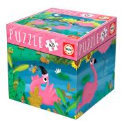 Opakowanie Puzzle 48 Cube - Flamingi G3