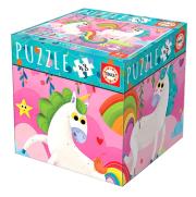Opakowanie Puzzle 48 Cube - Jednorożce G3