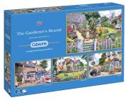 Opakowanie Puzzle 4x500 Ogrodnik G3