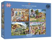 Opakowanie Puzzle 4x500 Rolnik G3