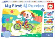 Opakowanie Puzzle 5-8 Pojazdy G3