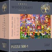 Opakowanie Puzzle drewniane 500+1 Magiczny świat TREFL