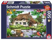 Opakowanie Puzzle PQ 500 Wiejski domek G3