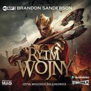Rytm wojny II audiobook. Autor: Brandon Sanderson. Dadada.pl Okładka książki Rytm wojny II audiobook