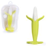 Opakowanie Silikonowa szczoteczka gryzak - kukurydza