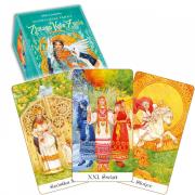 Okładka książki Słowiański Tarot (książka + karty)