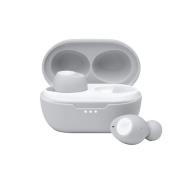 Słuchawki JBL T115TWSWHT (białe, bezprzewodowe, douszne). Wydawca: Jbl. Dadada.pl Opakowanie Słuchawki JBL T115TWSWHT (białe, bezprzewodowe, douszne)