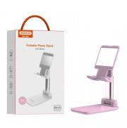 Opakowanie SOMOSTEL UCHWYT GSM UNIWERSALNY BIURKOWY DO TELEFONÓW I TBLETÓW ALUMINUM I ABS ZB-03 R