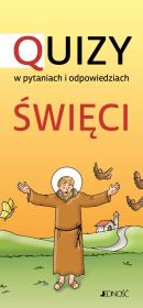 Okładka książki Święci. Quizy w pytaniach i odpowiedziach.