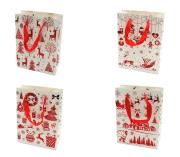 Opakowanie Torba prezentowa świąteczna 23,5x17,5x8 mix
