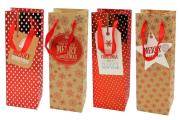 Opakowanie Torba prezentowa świąteczna 35,5x12,5x8 mix