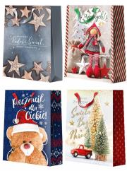 Opakowanie Torba TM-144 Boże Narodzenie Świąteczne MIX