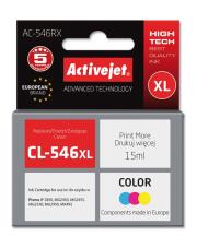 Tusz Activejet AC-546RX (zamiennik Canon CL-546XL; Premium; 15 ml; kolor). Wydawca: Activejet. Dadada.pl Opakowanie Tusz Activejet AC-546RX (zamiennik Canon CL-546XL; Premium; 15 ml; kolor)
