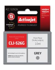 Tusz Activejet ACC-526GN (zamiennik Canon CLI-526G; Supreme; 10 ml; szary). Wydawca: Activejet. Dadada.pl Opakowanie Tusz Activejet ACC-526GN (zamiennik Canon CLI-526G; Supreme; 10 ml; szary)