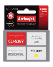 Tusz Activejet ACC-526YN (zamiennik Canon CLI-526Y; Supreme; 10 ml; żółty). Wydawca: Activejet. Dadada.pl Opakowanie Tusz Activejet ACC-526YN (zamiennik Canon CLI-526Y; Supreme; 10 ml; żółty)