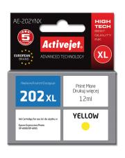 Tusz Activejet AE-202YNX (zamiennik Epson 202XL H44010; Supreme; 12 ml; żółty). Wydawca: Activejet. Dadada.pl Opakowanie Tusz Activejet AE-202YNX (zamiennik Epson 202XL H44010; Supreme; 12 ml; żółty)