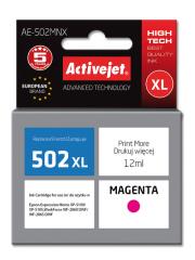 Tusz Activejet AE-502MNX (zamiennik Epson 502XL W34010; Supreme; 12 ml; czerwony). Wydawca: Activejet. Dadada.pl Opakowanie Tusz Activejet AE-502MNX (zamiennik Epson 502XL W34010; Supreme; 12 ml; czerwony)