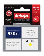 Tusz Activejet AH-920YCX (zamiennik HP 920XL CD974AE; Premium; 12 ml; żółty). Wydawca: Activejet. Dadada.pl Opakowanie Tusz Activejet AH-920YCX (zamiennik HP 920XL CD974AE; Premium; 12 ml; żółty)