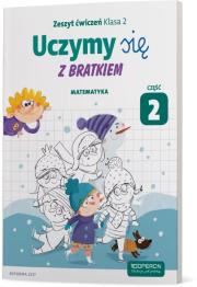 Okładka książki Uczymy się z Bratkiem 2 Matrmatyka ćw. cz.2 OPERON