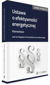 Okładka książki Ustawa o efektywności energetycznej. Komentarz