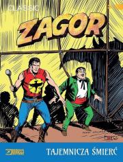 Zagor T.3 Tajemnicza śmierć. Autor: Guido Nolitta, Gallieno Ferri. Dadada.pl Okładka książki Zagor T.3 Tajemnicza śmierć