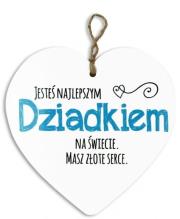Opakowanie Zawieszka Serce 09-Dziadek