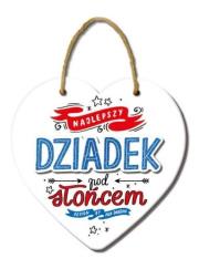 Opakowanie Zawieszka Serce 39-La Viva!-Dziadek