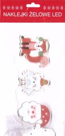 Opakowanie Żelowe naklejki dekoracyjne LED - BN Lis, Sowa...