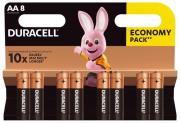 Opakowanie Zestaw baterii AA Duracell (x 8)