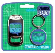 Opakowanie Zestaw brelok + otwieracz Dziadek rządzi