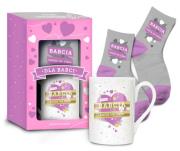 Opakowanie Zestaw kubek + skarpetki With Love-Babcia