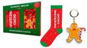 Opakowanie Zestaw skarpetki + brelok Świąteczne Ciacho