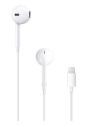 Okładka książki Zestaw słuchawkowy Apple EarPods MMTN2ZM/A (douszne; TAK; kolor biały)