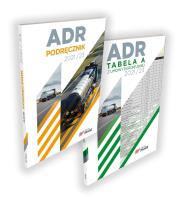 ADR 2021-2023 podręcznik + tabela A. Autor:   Praca zbiorowa. Dadada.pl Okładka książki ADR 2021-2023 podręcznik + tabela A