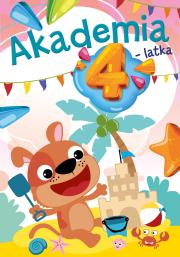 Akademia 4-latka. Autor: Horosin Anna. Dadada.pl Okładka książki Akademia 4-latka