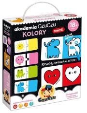 Akademia CzuCzu Kolory. Autor: Opracowanie zbiorowe. Dadada.pl Okładka książki Akademia CzuCzu Kolory