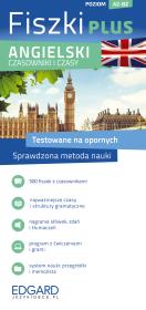 Angielski. Fiszki PLUS Czasowniki i czasy. Autor: Andy Edwins, Michał Podsiadło, JOANNA BRODZIAK. Dadada.pl Okładka książki Angielski. Fiszki PLUS Czasowniki i czasy