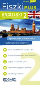 Angielski Fiszki PLUS dla początkujących 2. Autor: Andy Edwins, Michał Podsiadło. Dadada.pl Okładka książki Angielski Fiszki PLUS dla początkujących 2