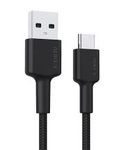 Okładka książki AUKEY CB-CA2 OEM KABEL USB-C QC 2M 3A 60W NYLON