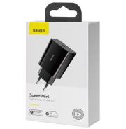 Okładka książki BASEUS ŁADOWARKA SIECIOWA MINI QC USB-C PD 3A 20W