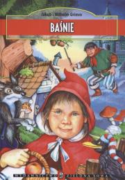 Okładka książki Baśnie Grimm  OT promocja-ZISO