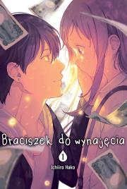 Braciszek do wynajęcia #1. Autor: Hako Ichiiro. Dadada.pl Okładka książki Braciszek do wynajęcia #1