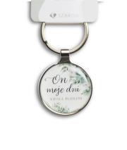 Opakowanie Brelok metalowy srebrny - On moje dni nasyca