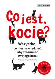 Co jest, kocie? Wszystko, co musisz wiedzieć... Autor: Małgorzata Biegańska-Hendryk. Dadada.pl Okładka książki Co jest, kocie? Wszystko, co musisz wiedzieć..