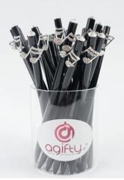 Opakowanie Długopis szesnastki srebrne