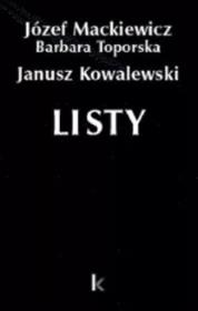 Okładka książki Dzieła T.29 Listy (Kowalewski)
