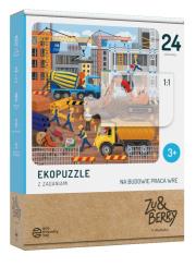 Opakowanie Ekopuzzle dwuelementowe Na budowie praca wre